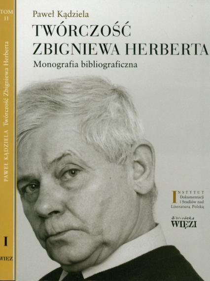 Twórczość Zbigniewa Herberta Tom 1-2 Monografia bibliograficzna. Pakiet - Paweł Kądziela | okładka