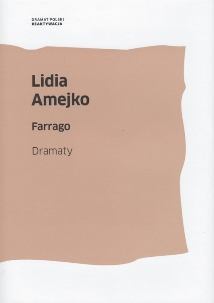 Farrago - Lidia Amejko | okładka