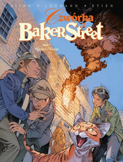 Czwórka z Baker Street Tom 7 Sprawa Morana -  | okładka