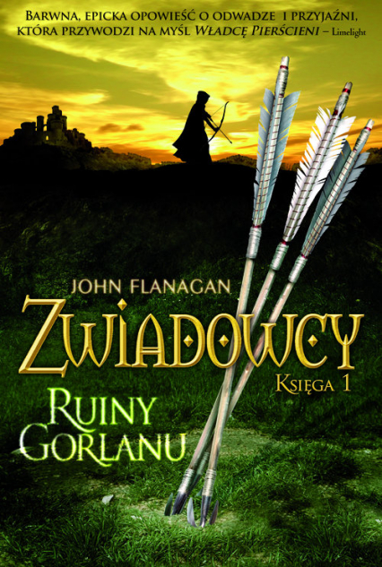 Zwiadowcy 1 Ruiny Gorlanu - John Flanagan | okładka