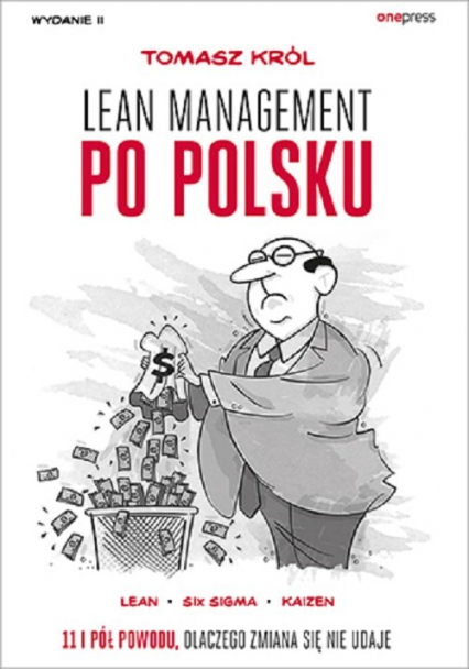 Lean management po polsku o dobrych i złych praktykach - Tomasz Król | okładka
