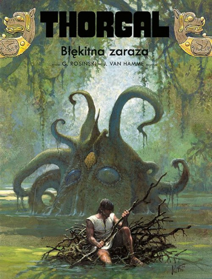 Thorgal Błękitna zaraza - Jean Van Hamme | okładka