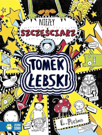 Tomek Łebski Tom 7 niezły szczęściarz - Liz Pichon | okładka
