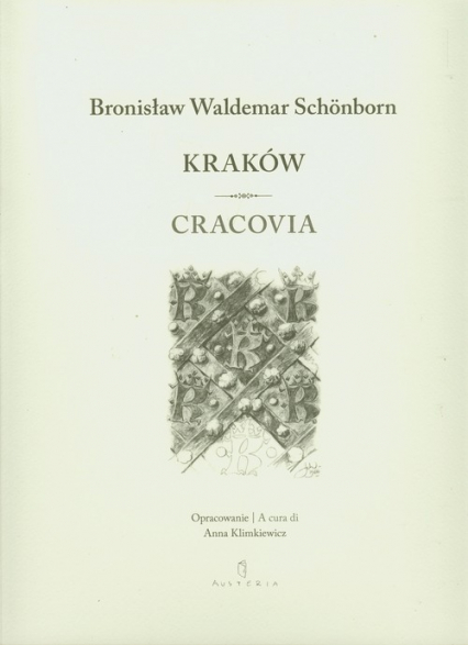 Kraków Cracovia - Schonborn Bronisław Waldemar | okładka