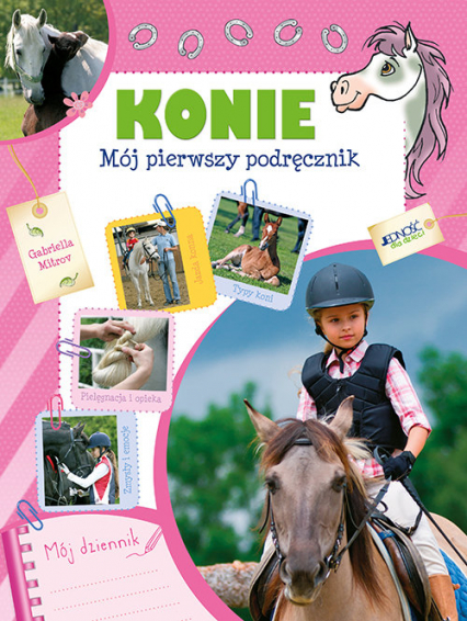 Konie Mój pierwszy podręcznik - Gabriella Mitrov | okładka