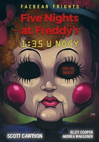 Five Nights At Freddy's 1:35 w nocy - Scott Cawthon | okładka