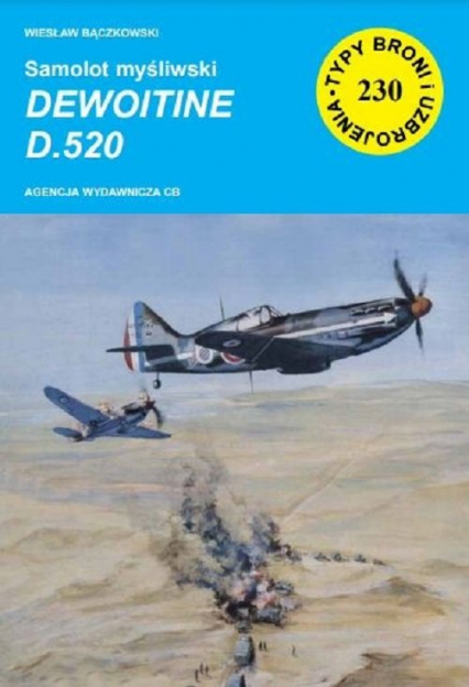 Samolot myśliwski Dewoitine D.52 - Bączkowski Wiesław | okładka
