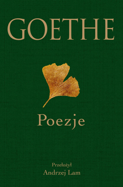Poezje - Goethe Johann Wolfgang von | okładka