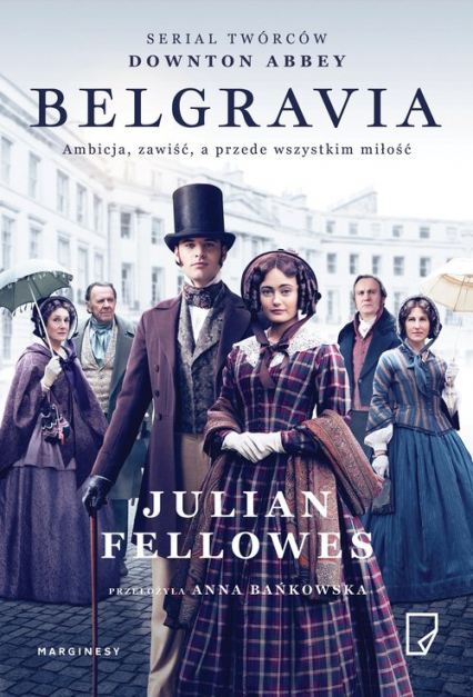 Belgravia serialowa - Julian Fellowes | okładka