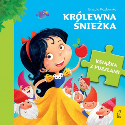 Książka z puzzlami Królewna Śnieżka - Urszula Kozłowska | okładka
