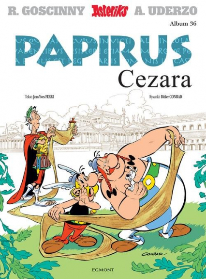 Asteriks Papirus Cezara Tom 36 - Ferri Jean-Yves | okładka