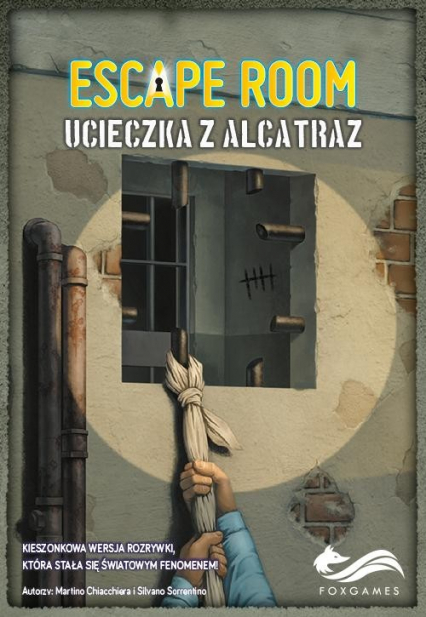 Escape Room Ucieczka z Alcatraz Gra - Chiacchiera Martino, Sorrentino Silvano | okładka