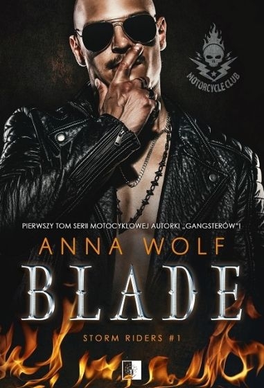 Blade. Seria Storm Riders MC. Tom 1 - Anna Wolf | okładka