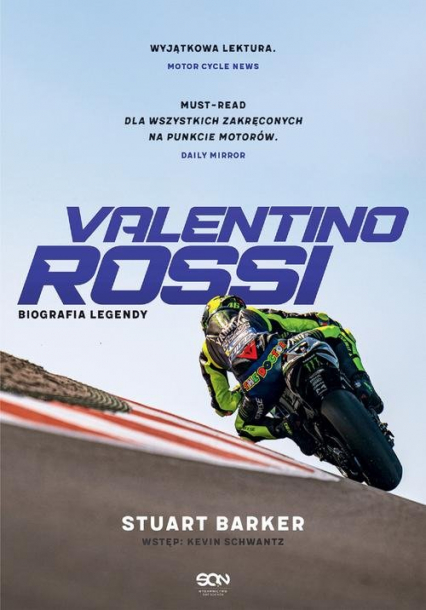Valentino Rossi Biografia - Stuart Barker | okładka
