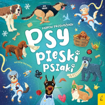 Psy pieski psiaki - Marcin Przewoźniak | okładka