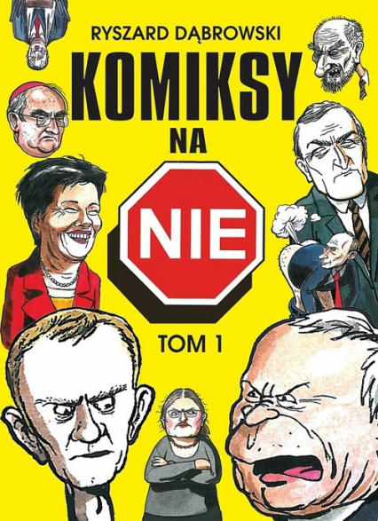 Komiksy na NIE Tom 1 - Dąbrowski Ryszard | okładka