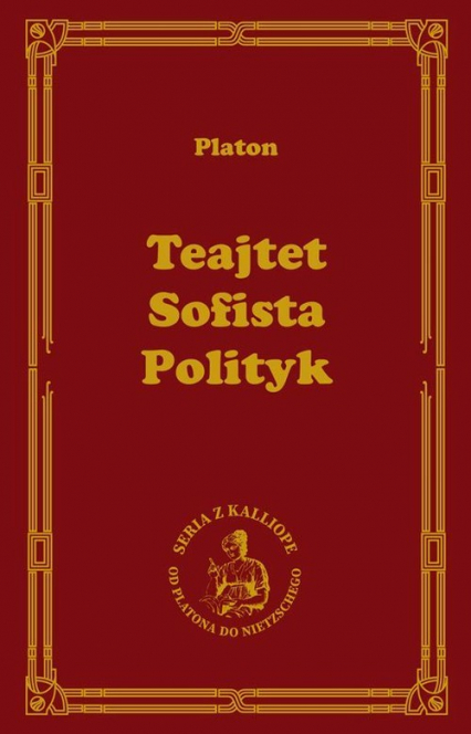 Teajtet Sofista Polityk - Platon | okładka