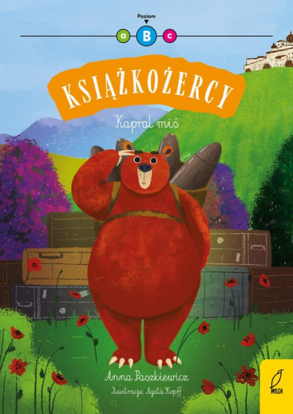 Książkożercy Kapral miś Poziom B - Anna  Paszkiewicz | okładka