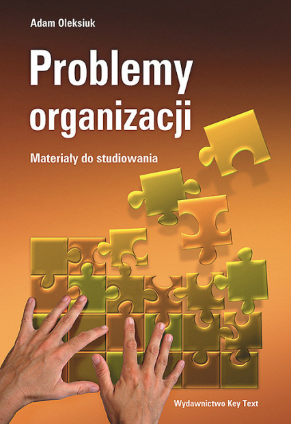 Problemy organizacji Materiały do studiowania - Adam Oleksiuk | okładka