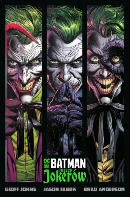 Batman Trzech Jokerów - Anderson Brad, Geoff Johns | okładka