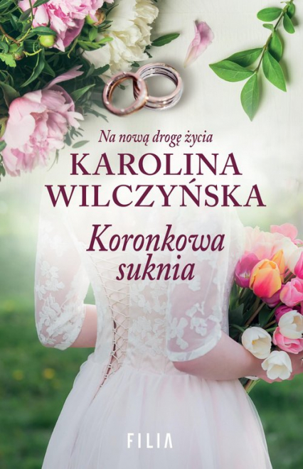 Koronkowa suknia - Karolina Wilczyńska | okładka