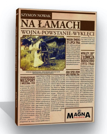 Na Łamach Wojna-Powstanie-Wyklęci - Szymon Nowak | okładka