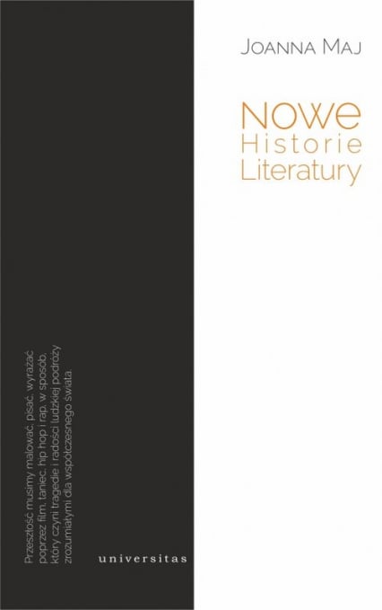 Nowe Historie Literatury - Joanna Maj | okładka