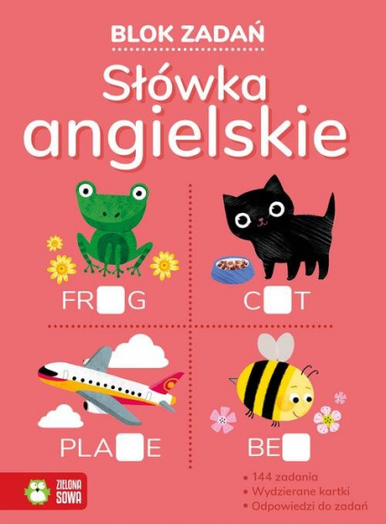 Blok zadań Słówka angielskie - Piasecka Paulina | okładka