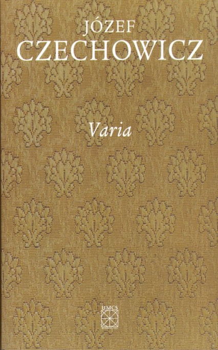 Varia - Józef Czechowicz | okładka