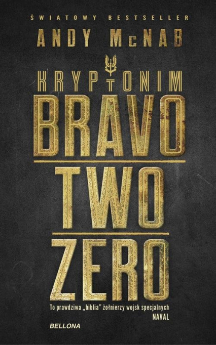 Kryptonim Bravo Two Zero - Andy McNab | okładka