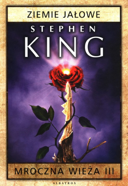 Mroczna wieża 3 Ziemie jałowe - Stephen  King | okładka