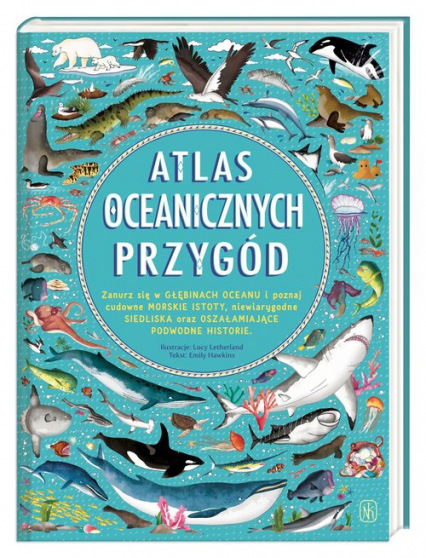 Atlas oceanicznych przygód - Emily Hawkins | okładka