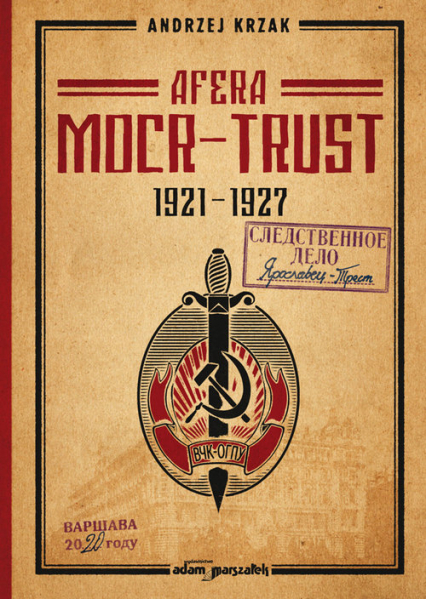 Afera Mocr - Trust 1921-1927 - Andrzej Krzak | okładka
