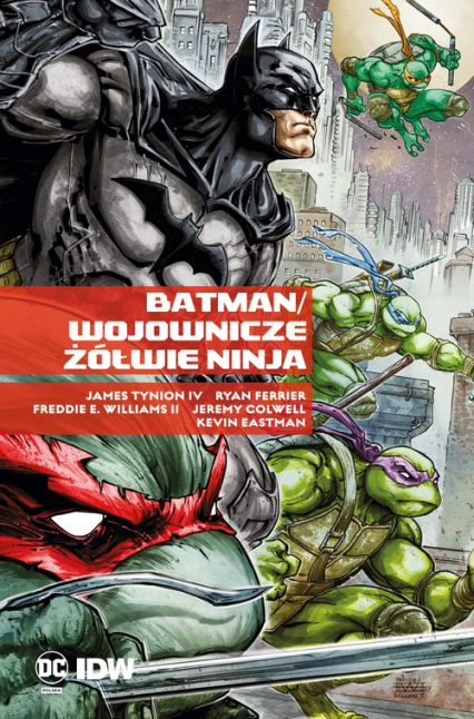 Batman Wojownicze Żółwie Ninja -  | okładka