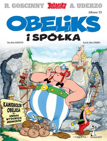 Asteriks Obeliks i spółka - Albert Uderzo, René Goscinny | okładka