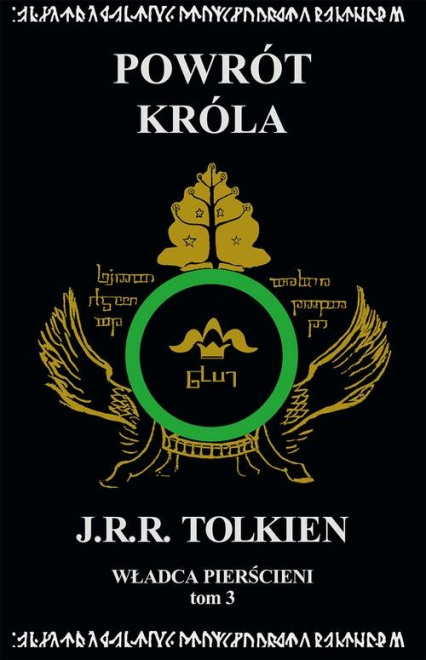 Władca Pierścieni Tom 3 Powrót króla - J.R.R. Tolkien | okładka