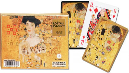 Karty do gry Piatnik 2 talie Klimt Adela -  | okładka