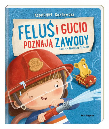 Feluś i Gucio poznają zawody - Katarzyna Kozłowska | okładka