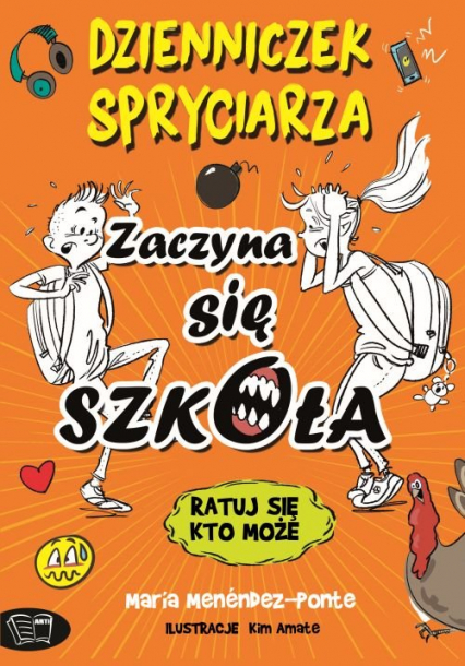 Dzienniczek spryciarza Zaczyna się szkoła -  | okładka