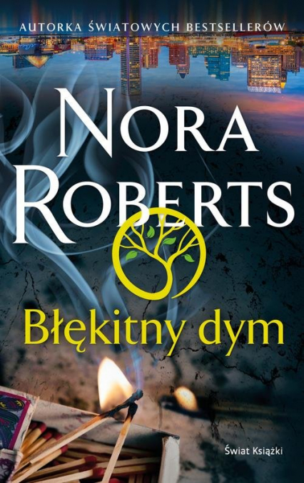 Błękitny dym - Nora Roberts | okładka