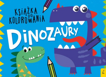 Książka do kolorowania Dinozaury -  | okładka