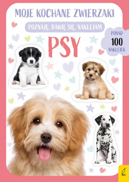 Moje kochane zwierzaki Psy Ponad 100 naklejek -  | okładka