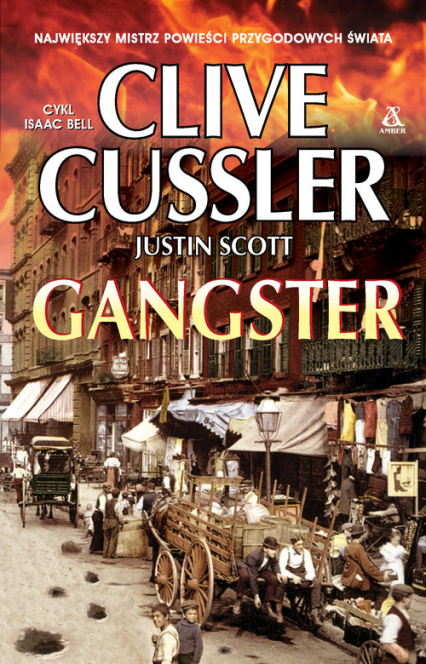Gangster Wielkie Litery - Clive  Cussler, Justin  Scott | okładka