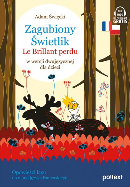 Zagubiony Świetlik Le Brillant Perdu w wersji dwujęzycznej dla dzieci - Adam Święcki | okładka