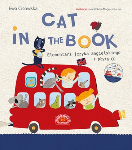 Cat in the book Elementarz języka angielskiego z płytą CD - Ewa Cisowska | okładka