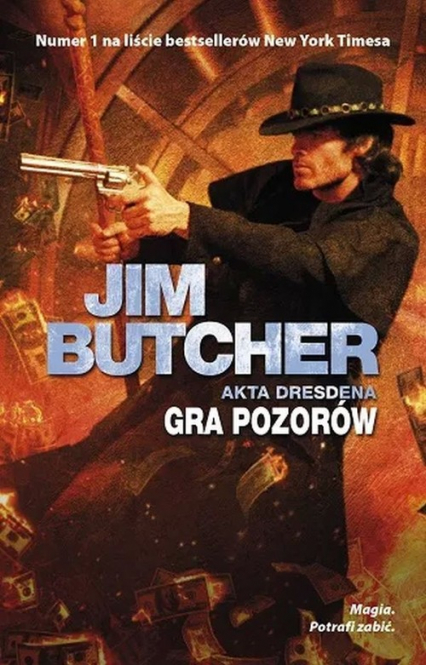 Akta Dresdena Tom 15 Gra pozorów - Jim Butcher | okładka