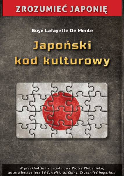 Japoński kod kulturowy - De Mente Boye Lafayette | okładka