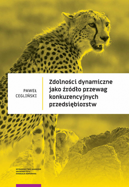 Zdolności dynamiczne jako źródło przewag konkurencyjnych przedsiębiorstw - Paweł Cegliński | okładka