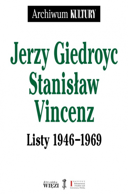 Listy 1946-1969 - Giedroyc Jerzy, Stanisław Vincenz | okładka