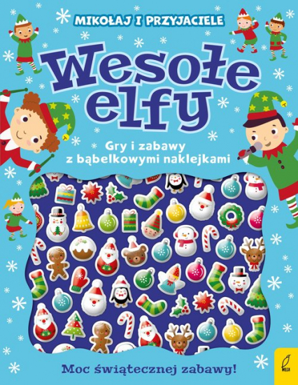 Wypukłe naklejki Wesołe elfy -  | okładka